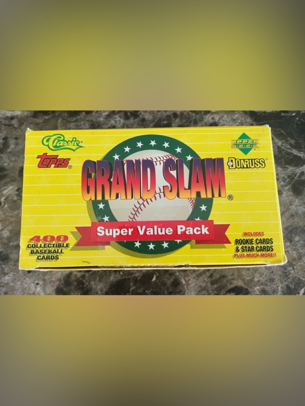 1992 Grand Slam Super Value Pack Topps, Upper Deck, Donruss